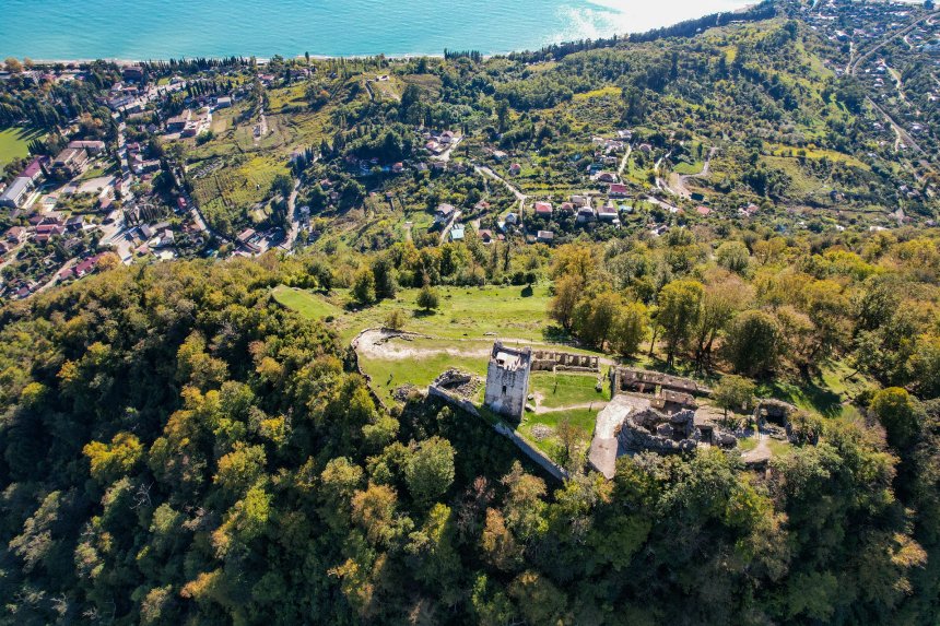 Абхазия с высоты птичьего полета - Евгений Стренадко (1/8)