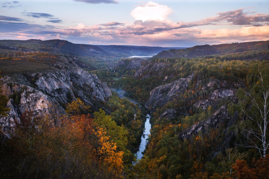 Золотая осень в Мурадымово - Курамшина Татьяна