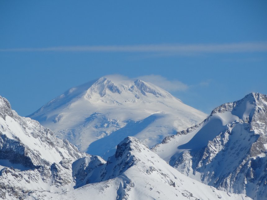 Эльбрус зимний - Екатерина