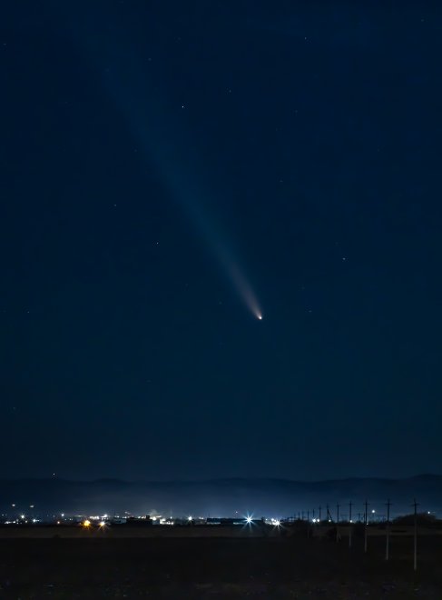 Комета C/2023 A3 Цзыцзиньшань — ATLAS -  