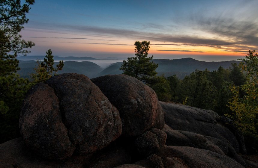 Рассветы и закаты на Красноярских Столбах... - Владимир Пальчик (1/8)