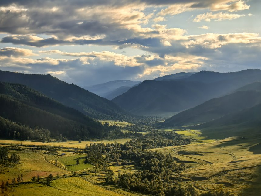 Алтай летом -  