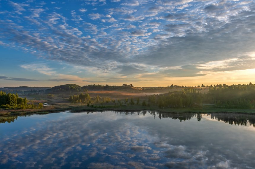 Утро в «Изборско-Мальской долине» - Виктор