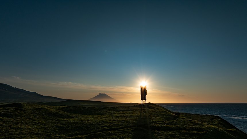 Вулкан Алаид на закате - Александр