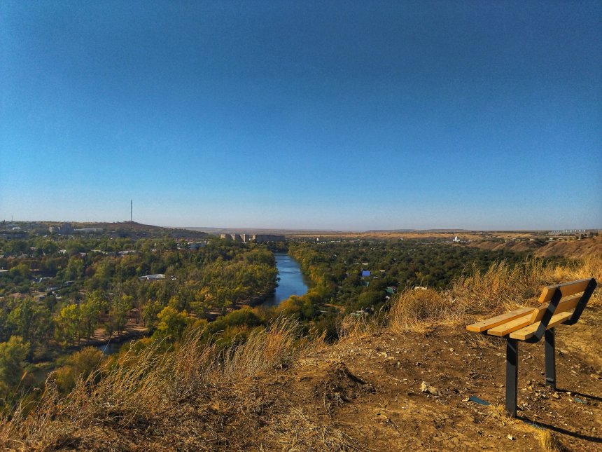 Вид с высока -  