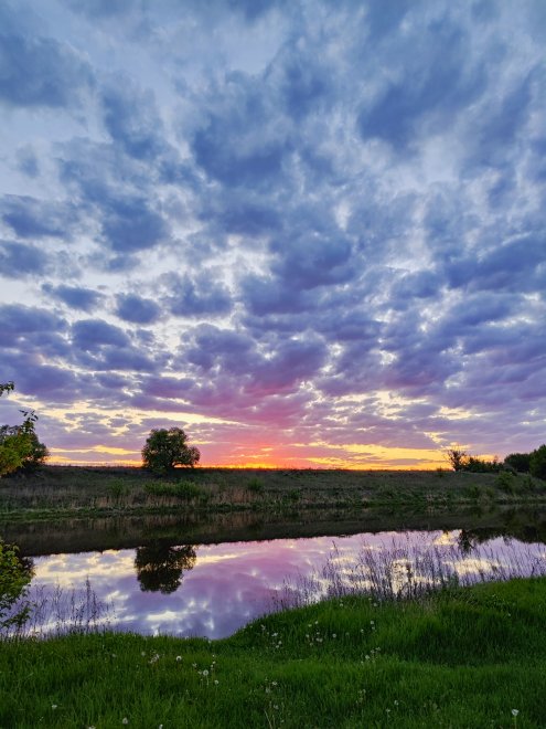 Закат на Дону -  