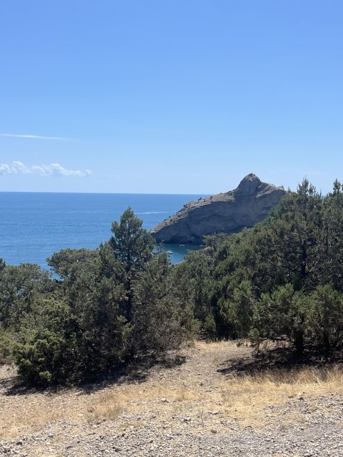 Крымские просторы:Новый Свет -  