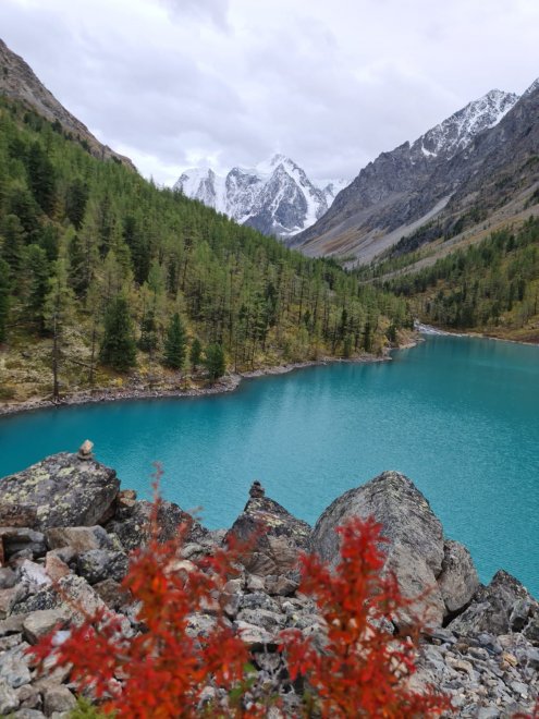 Горное озеро - Варя