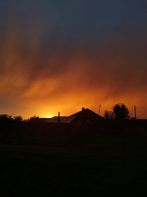 Закат после дождя - Ирина