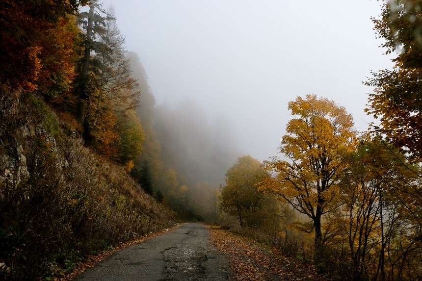 Горный туман. -  