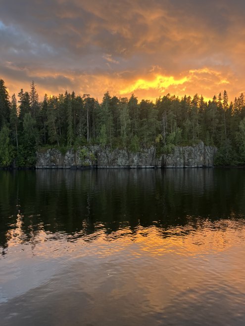 Закат. - Юлия Ивановна Жукова