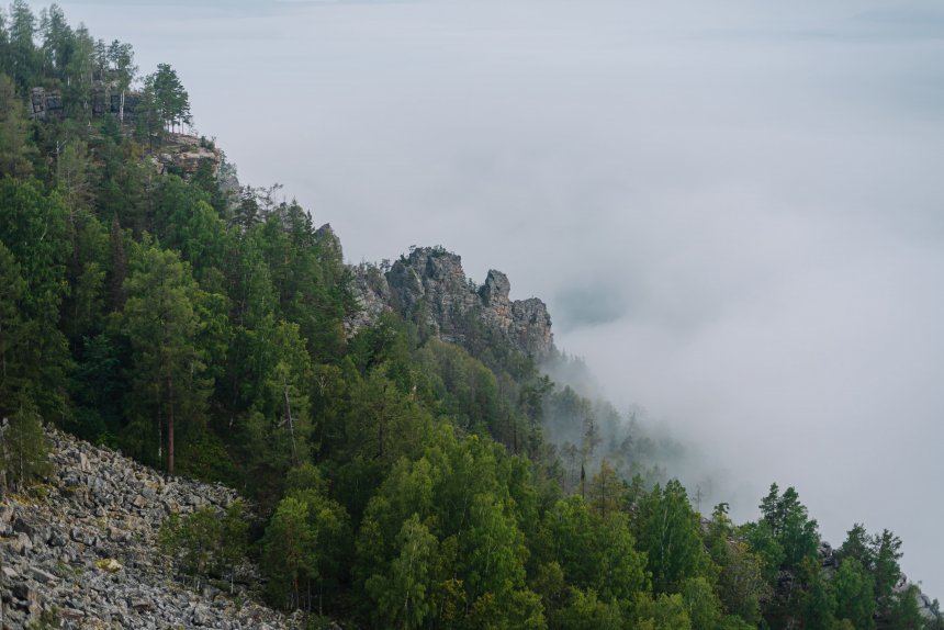 Южный Урал. В объятиях тумана Башкирии - Рамиля (1/6)