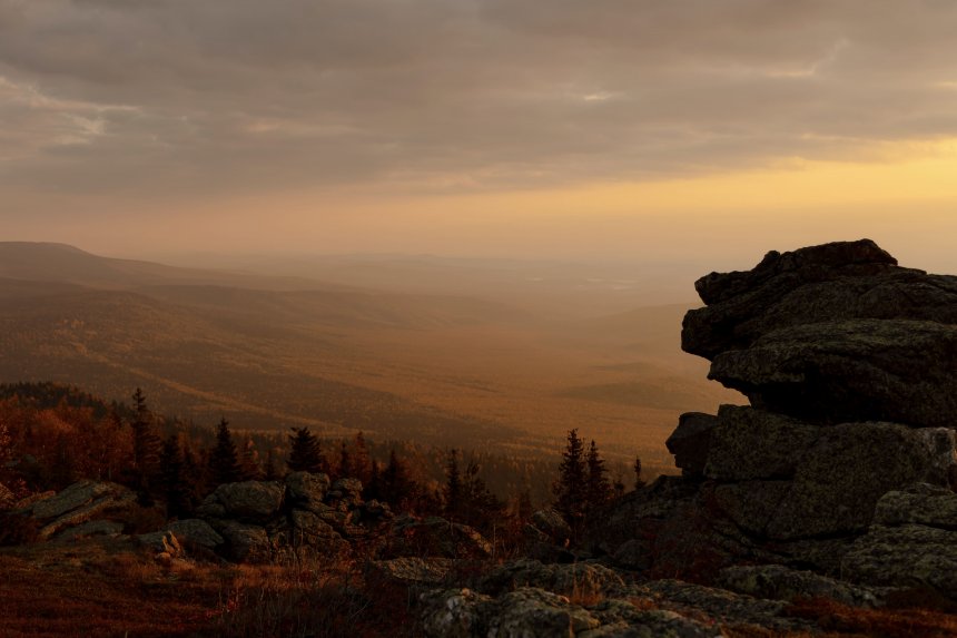 Рассветные лучи на Дальнем Таганае - Мария