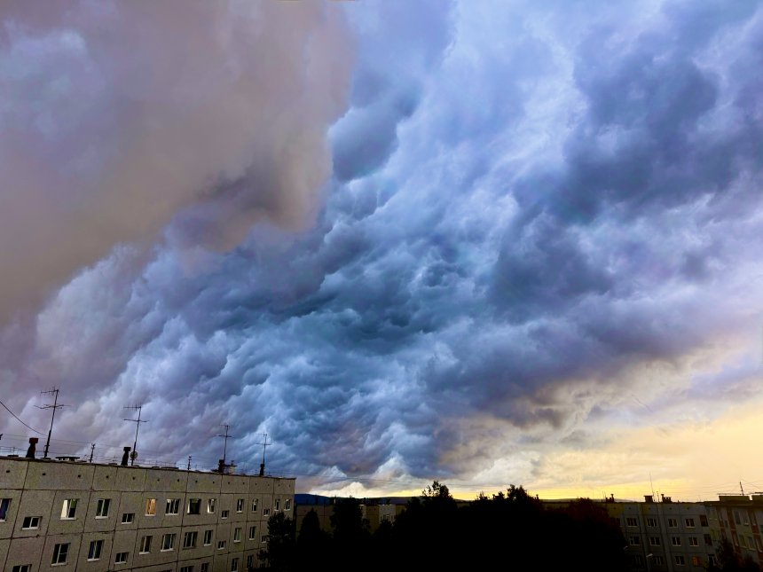 Когда небо в стиле Айвазовского. -  