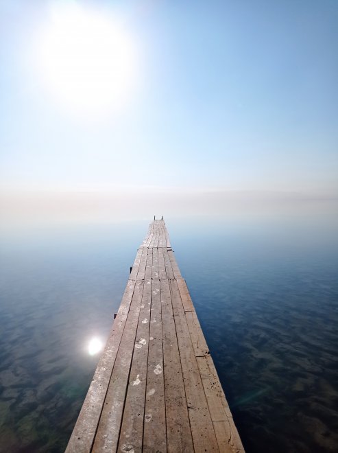 Утро на Аральском море -  