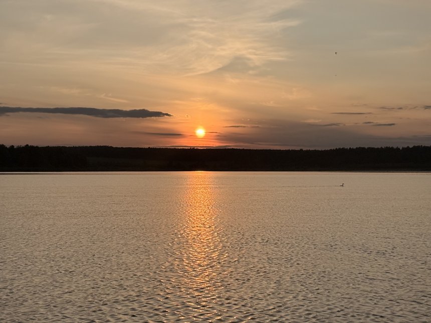 Вечерний закат -  