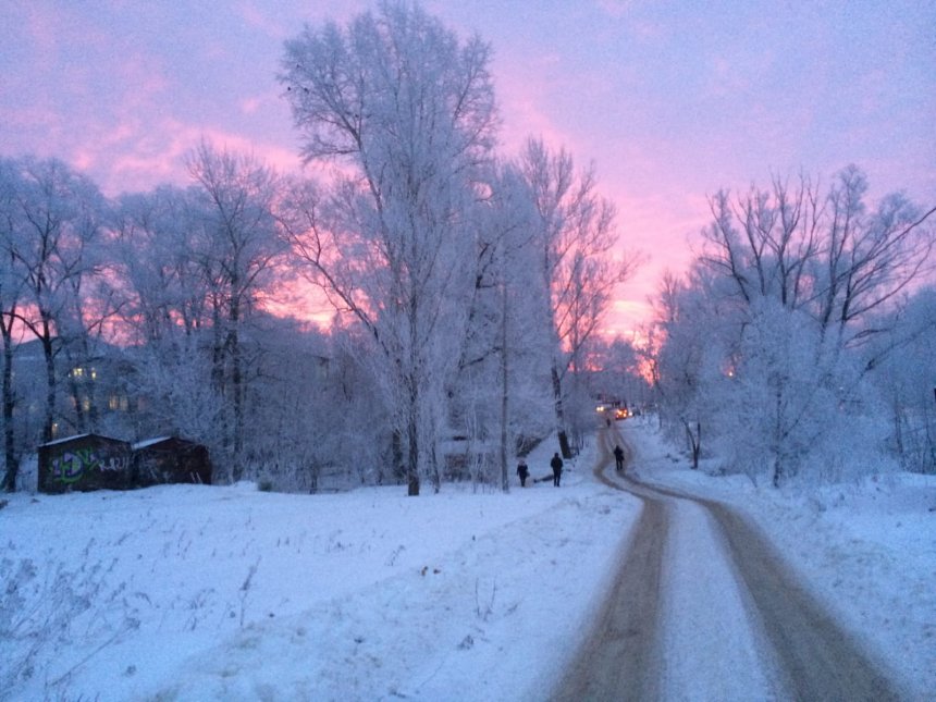 Январское утро -  