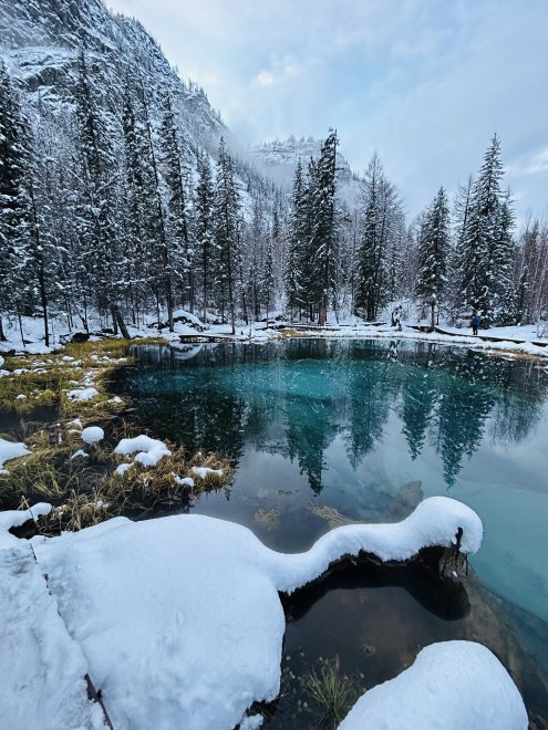 Гейзерное озеро Республика Алтай - Лариса