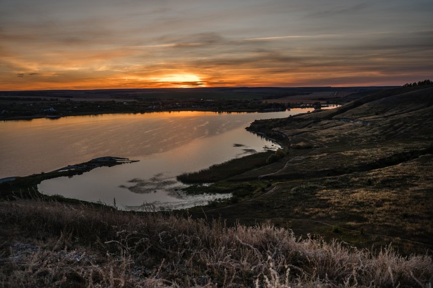 Закат в Подвалье -  
