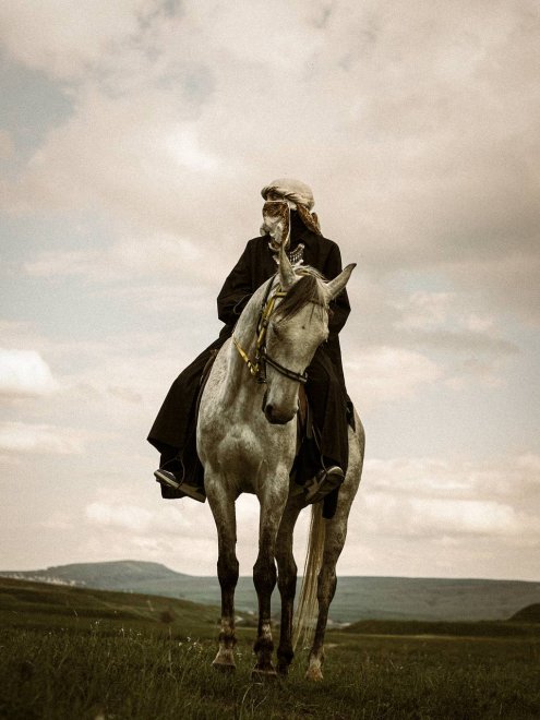 Горянка на коне - Хадижа