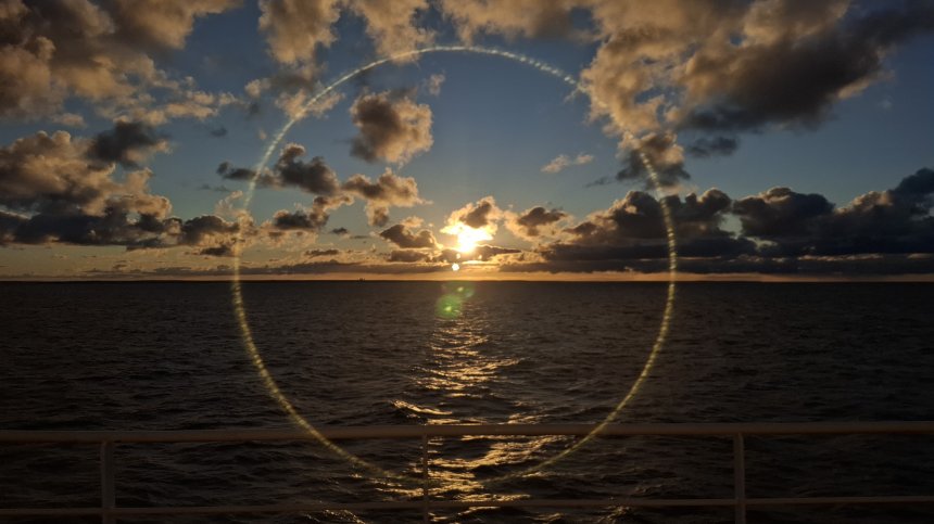 Закат в запольярье -  