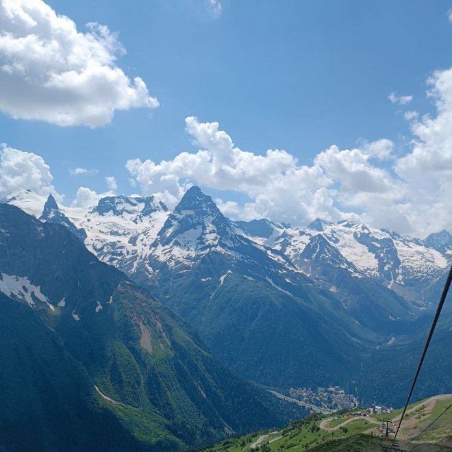 Величие гор Домбая - Анастасия Агапова (1/8)