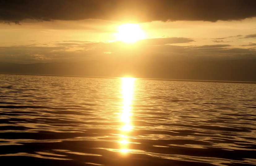 Закат на Байкале (Ольхон) - Марина