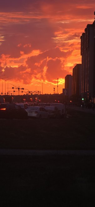 Закат в Солнечном Городе -  