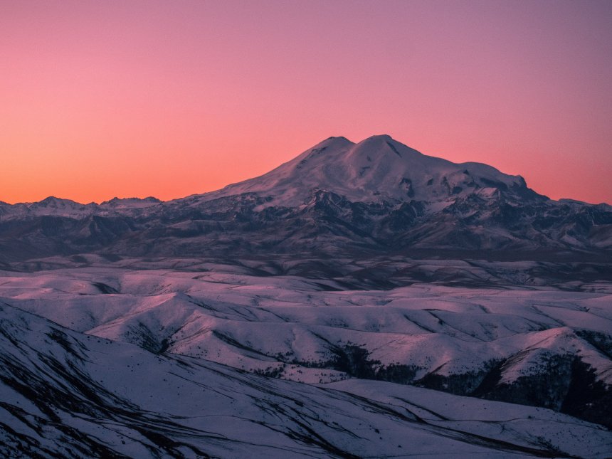Эльбрус. Рассвет. - Анна