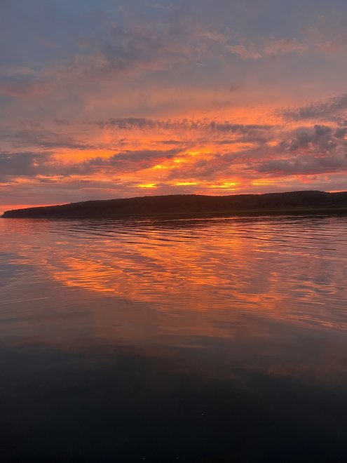 Закат на Ангаре -  