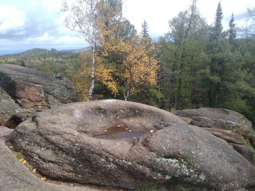 Осень на красноярских Столбах - Александр Дмитриев