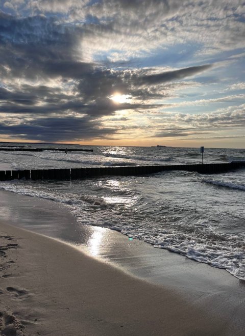 Красота Балтийского моря. -  