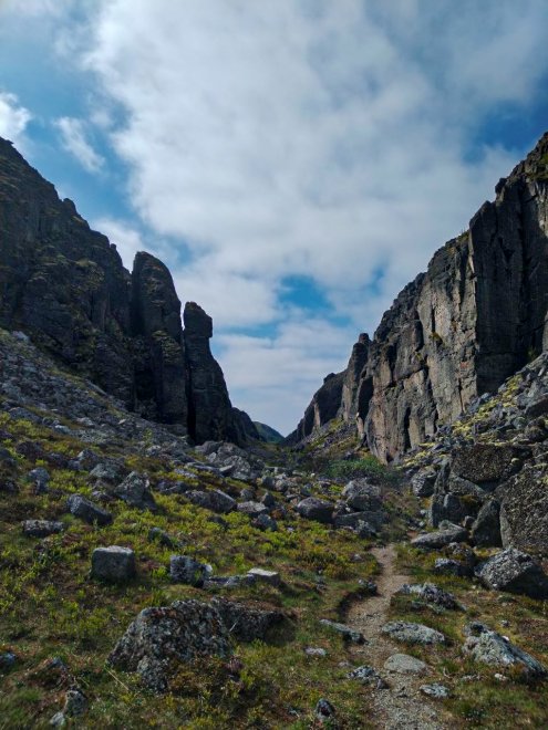 Пеший поход в горы севера - Хибины -   (1/7)