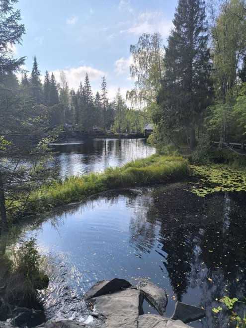 Маленькие водопады -  