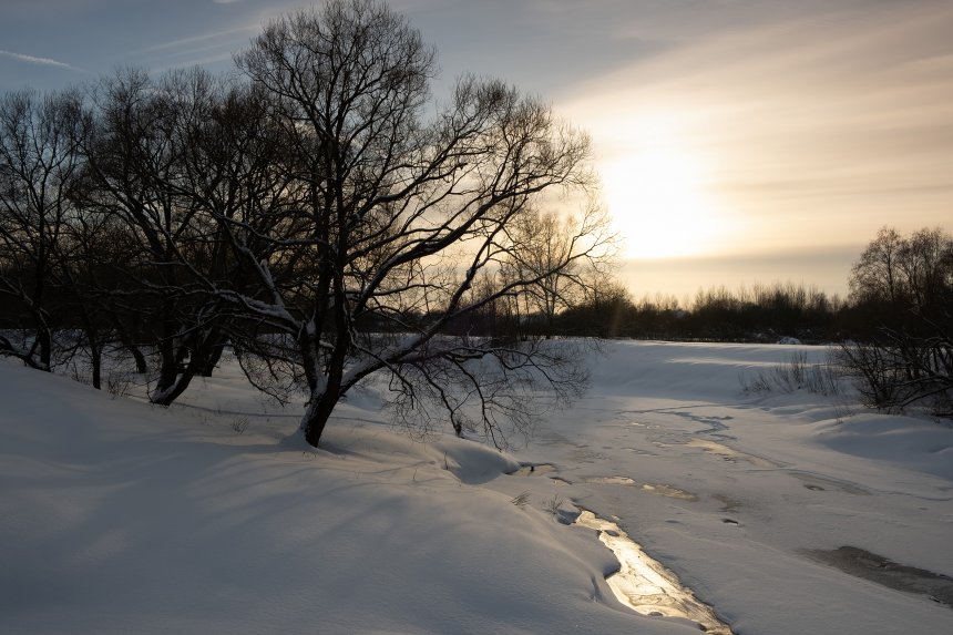 Киржач. Зимний пейзаж - Лукина Юлия