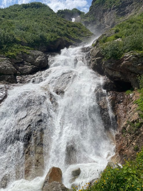 Водопад Три сестры,  Северная Осетия - Александра
