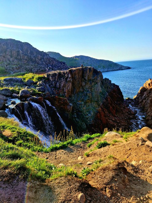 Водопад и море - Екатерина