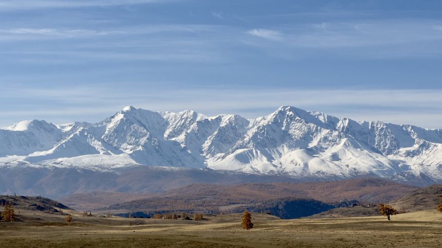 Осень у подножия Северо-Чуйского хребта -  