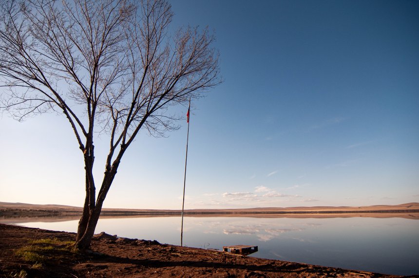 Вечер на весеннем озере - Татьяна_Пушкарева Пушкарева