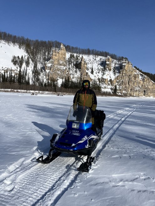 Снегоходное путешествие на «Синские Столбы» - Евгений Перфильев (1/8)