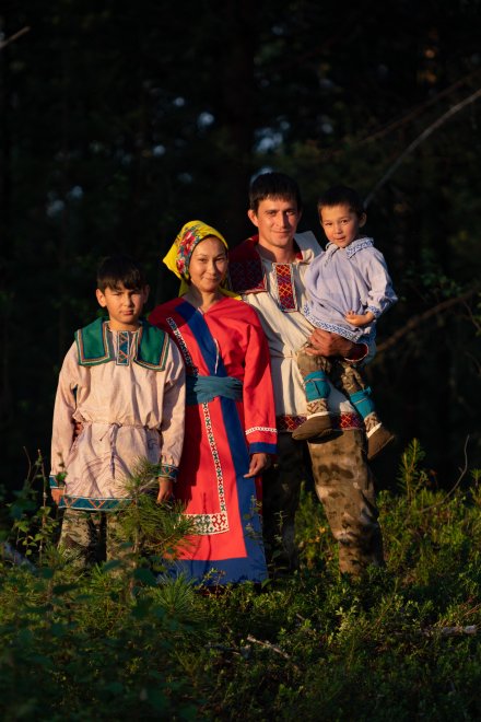 Семья ханты - Алёна