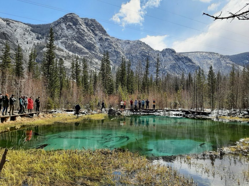 Гейзерное озеро - Ольга
