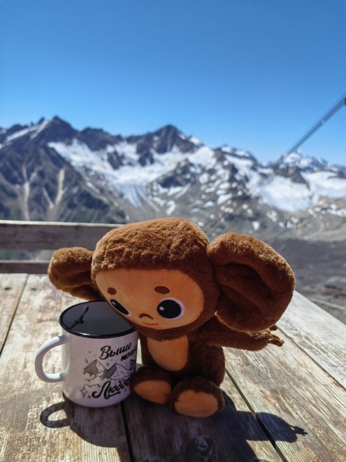 С Чебурашкой на Эльбрус - Златослава Выборных (1/4)