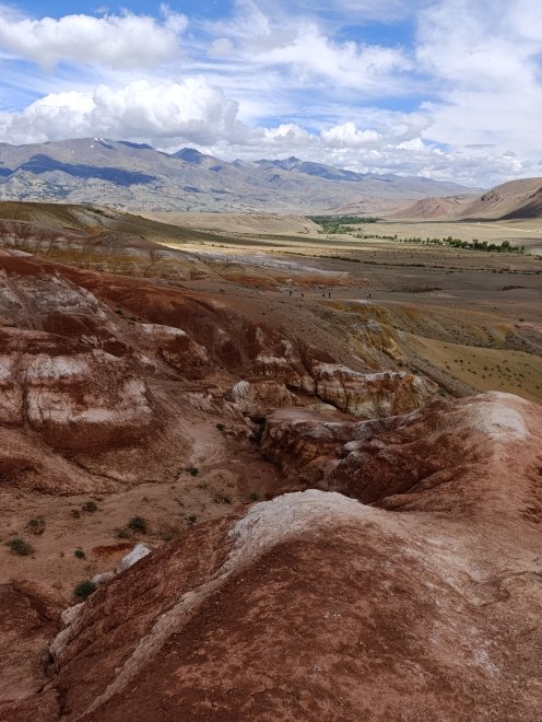 Цветные горы Алтая -  