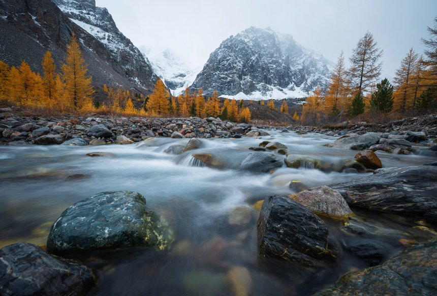 Река Чуя, Горный Алтай - Антон Денисенко