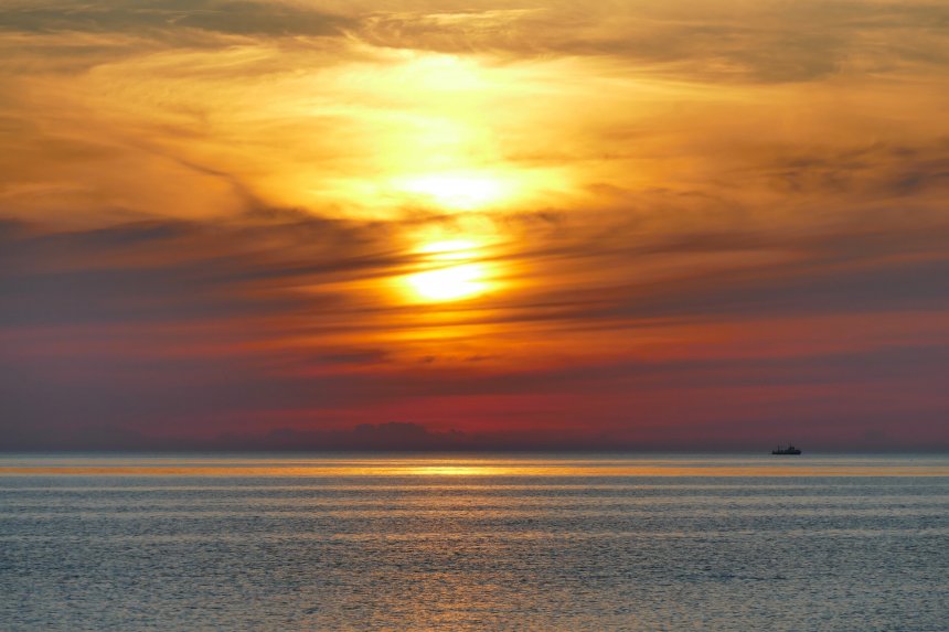 Закат на балтике -  