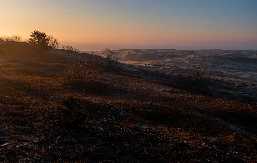 Рассвет над песчаным морем Балтики - Максим Смоляк