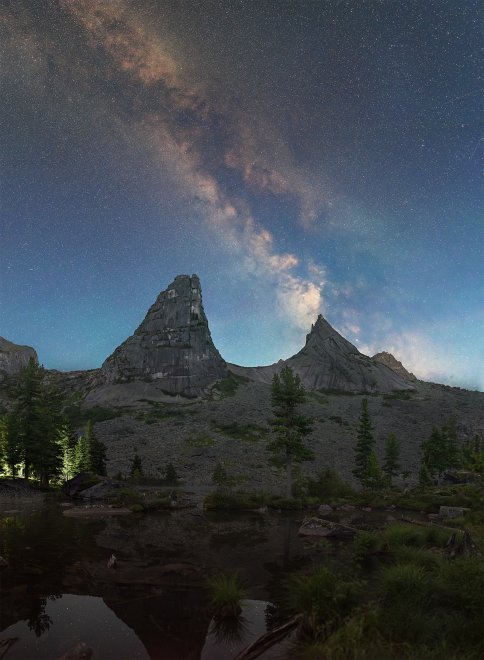 Краски саянской ночи // Colors of the Sayan night -   (1/6)