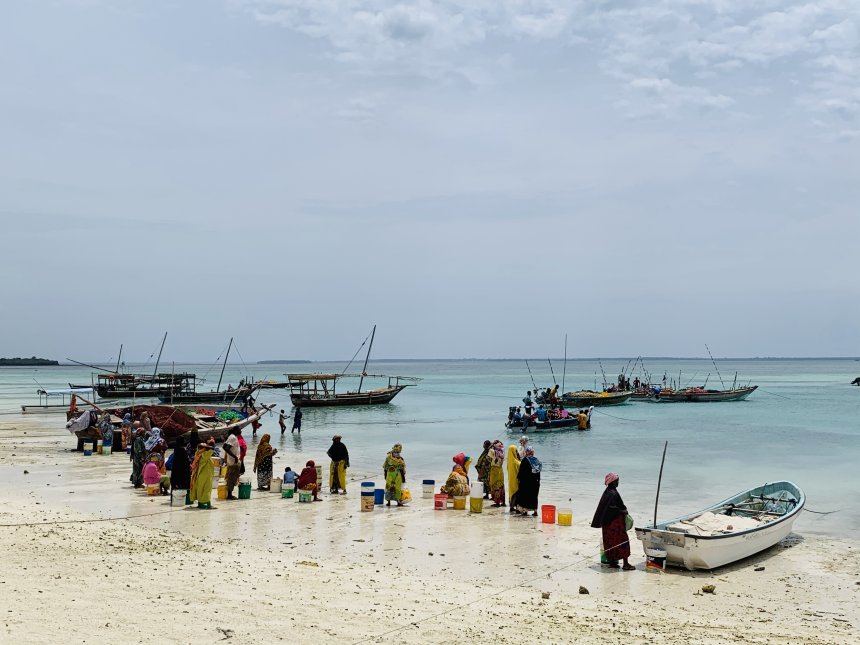 Возвращение рыбаков. Отлив. - Ольга