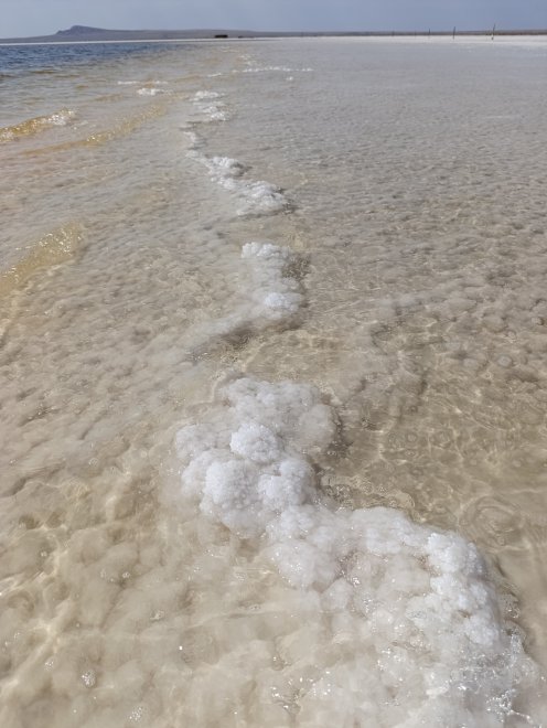 Озеро Баскунчак, вид на Большое Богдо - Гущина Ольга